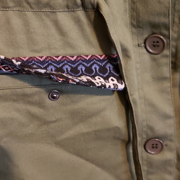 MODCLOTH light weight jacket with embroidery boho - Picture 8 of 8